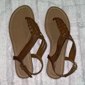 Brown American Eagle Sandals